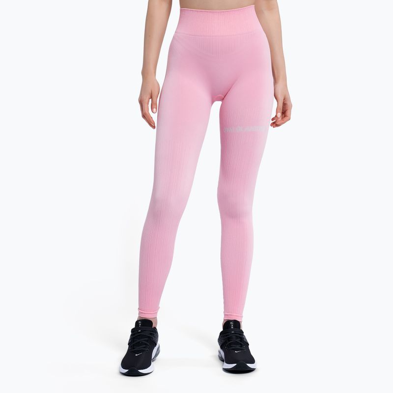 Colanți de antrenament pentru femei Gym Glamour Push Up Candy Pink 408