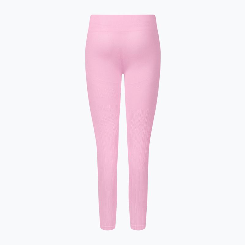 Colanți de antrenament pentru femei Gym Glamour Push Up Candy Pink 408 2