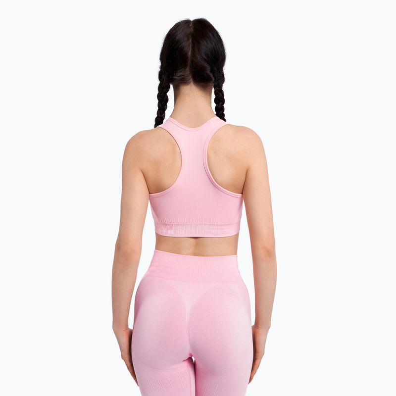 Sutien de fitness Gym Glamour Push Up Candy Pink 409 4