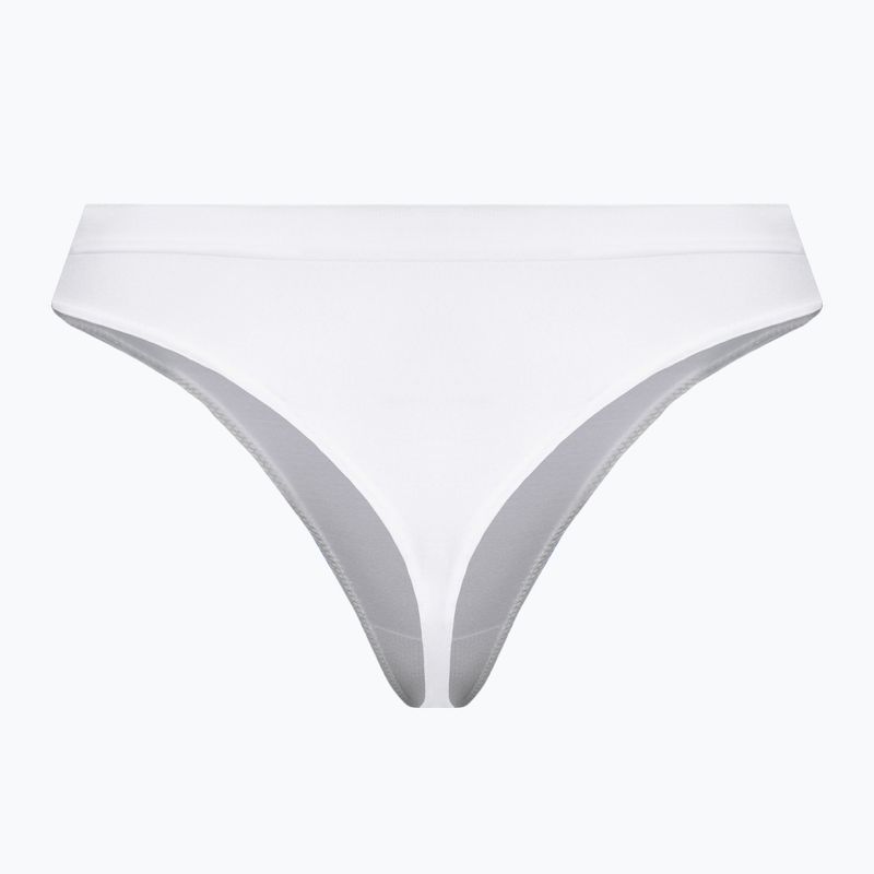 Tanga Gym Glamour Thong pentru femei, alb 414 2