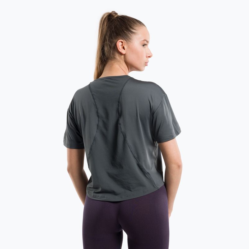 Tricou de antrenament pentru femei Gym Glamour Sport Grey 425 3