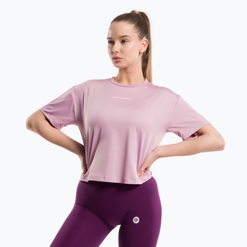 Tricou de antrenament pentru femei Gym Glamour Sport Pink 426