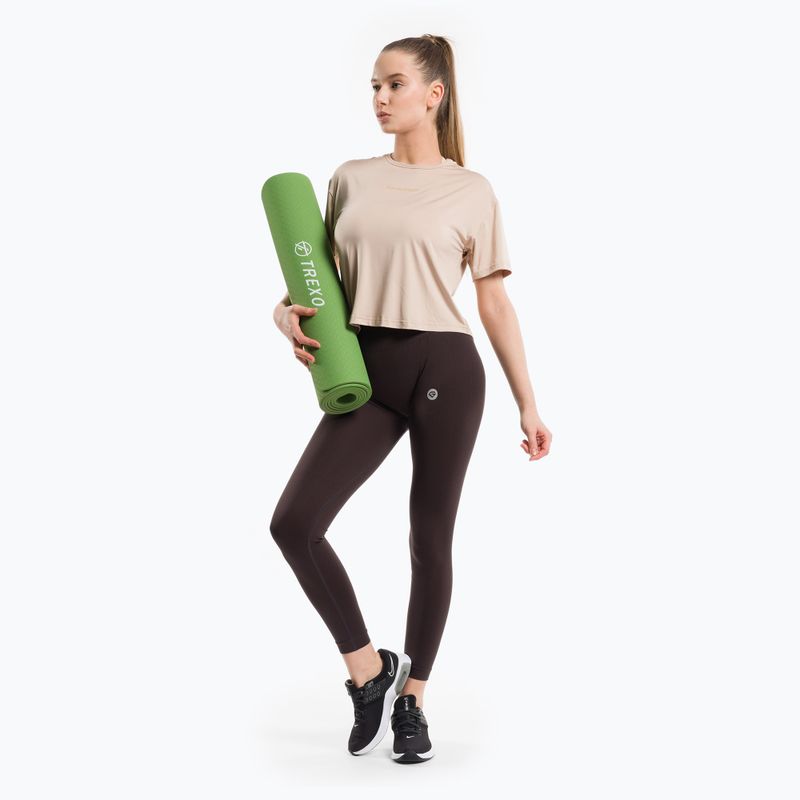 Colanți de antrenament pentru femei Gym Glamour Flexible Brownie 428 2