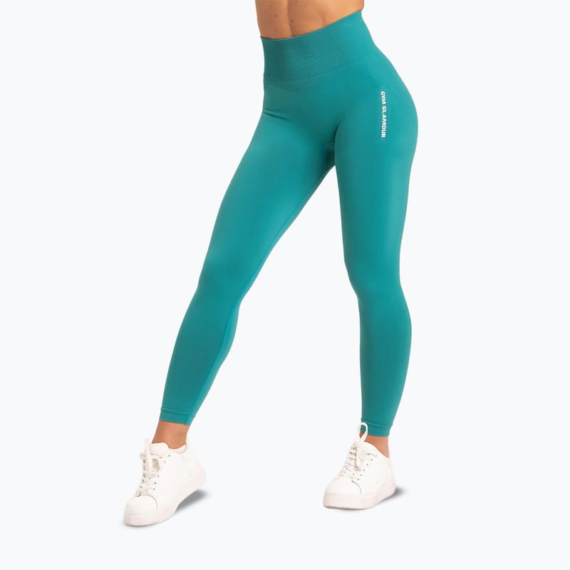 Colanți de antrenament pentru femei Gym Glamour Compress Juicy Jungle 457