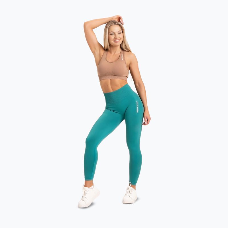 Colanți de antrenament pentru femei Gym Glamour Compress Juicy Jungle 457 2