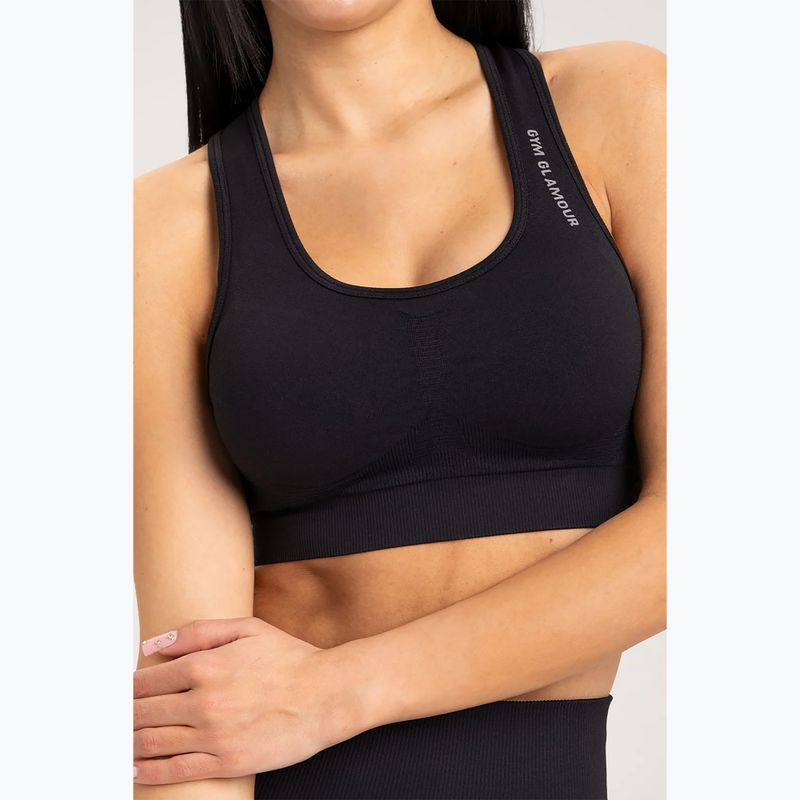 Sutien de fitness Gym Glamour Compress Black 458 3