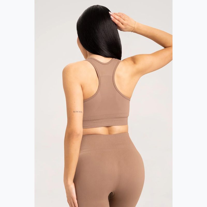 Sutien de fitness Gym Glamour Compress Cappuccino 460 2