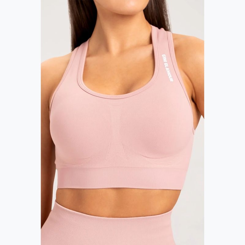 Sutien de fitness Gym Glamour Compress Rose Tan 462 3
