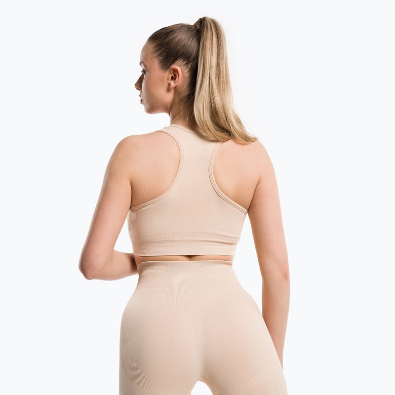 Sutien de fitness Gym Glamour Compress Almond 464 3