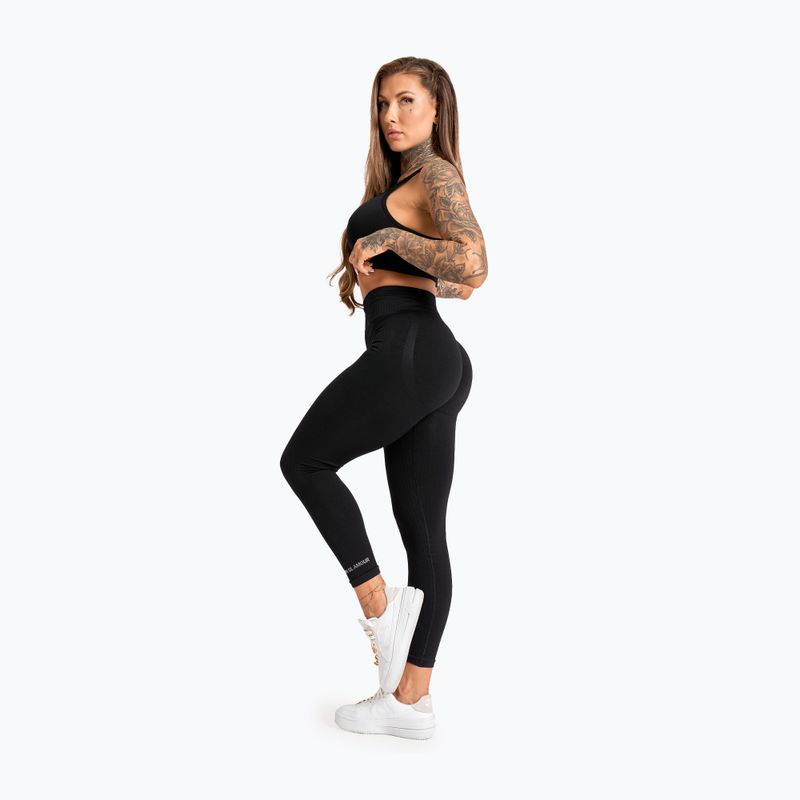 Colanți de antrenament pentru femei Gym Glamour Push Up 2.0 black 4