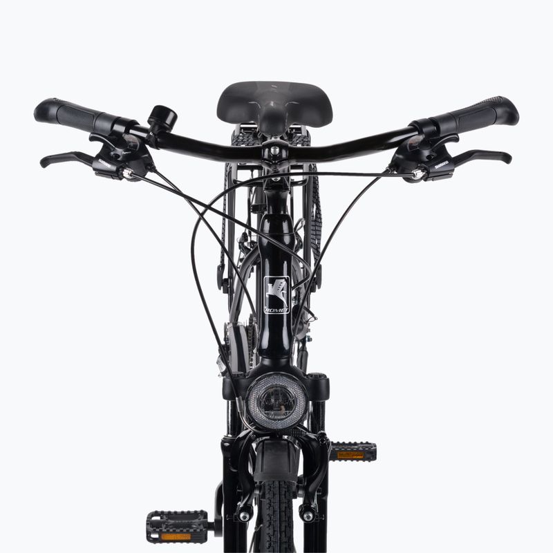 Bicicleta de trekking pentru femei Romet Gazela negru-galben R23A-TRE-28-19-2869A 4
