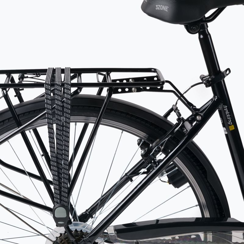 Bicicleta de trekking pentru femei Romet Gazela negru-galben R23A-TRE-28-19-2869A 9