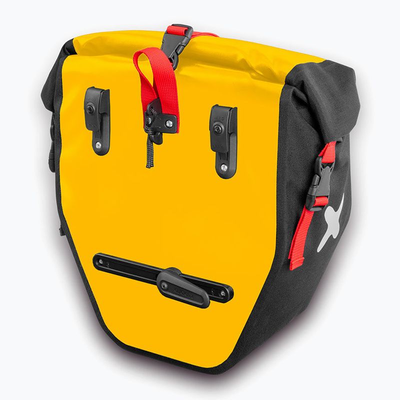 Genți de bicicletă Extrawheel Biker 25L 2 buc. negru-galbene E0121 2