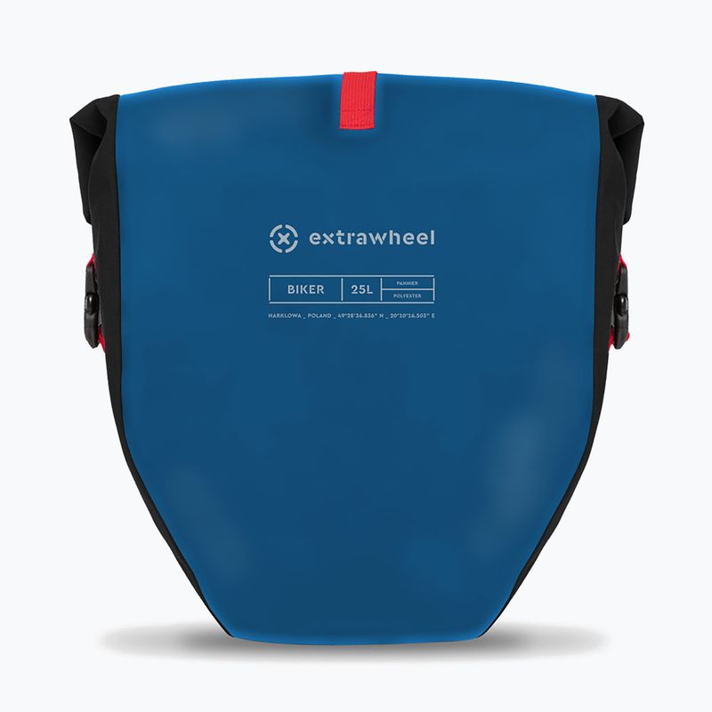 Genți de ciclism Extrawheel Biker 2 x 25 l blue/black 3
