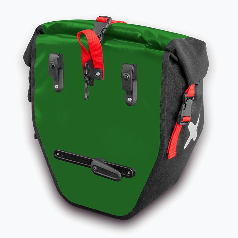 Genți de ciclism Extrawheel Biker 2 x 25 l green/black 2