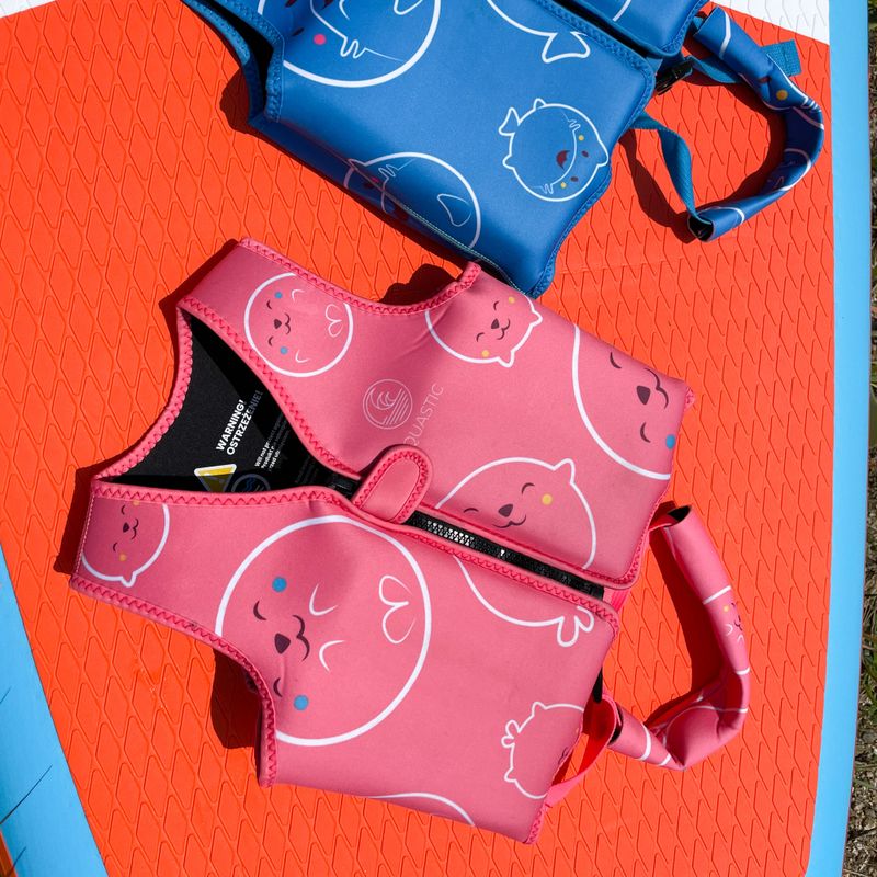 Vesta de asigurare AQUASTIC pentru copii roz HT-16879 10