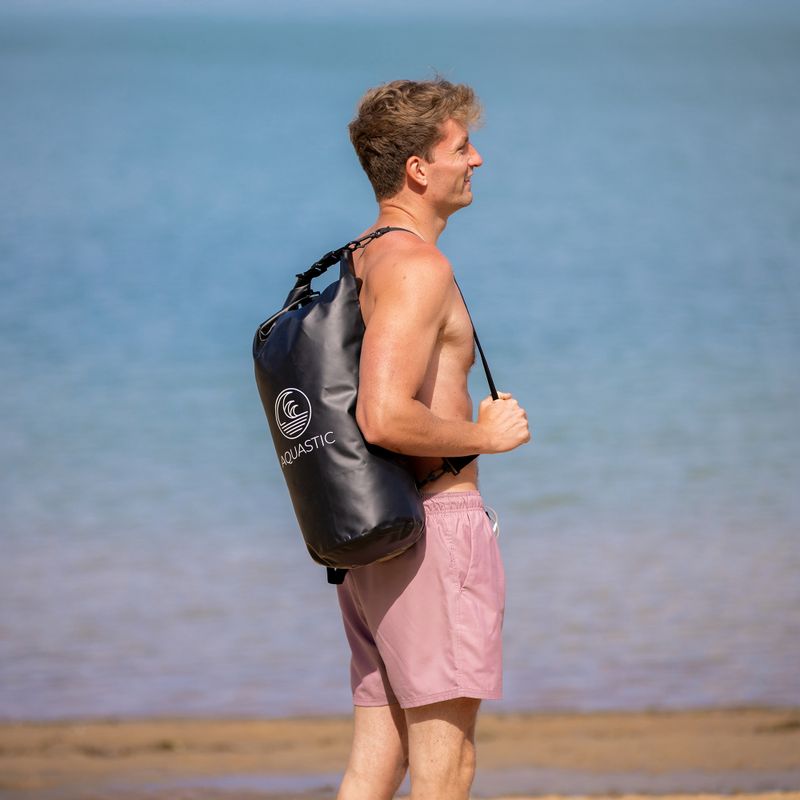 AQUASTIC WB30 30 L sac impermeabil negru HT-2225-5 5