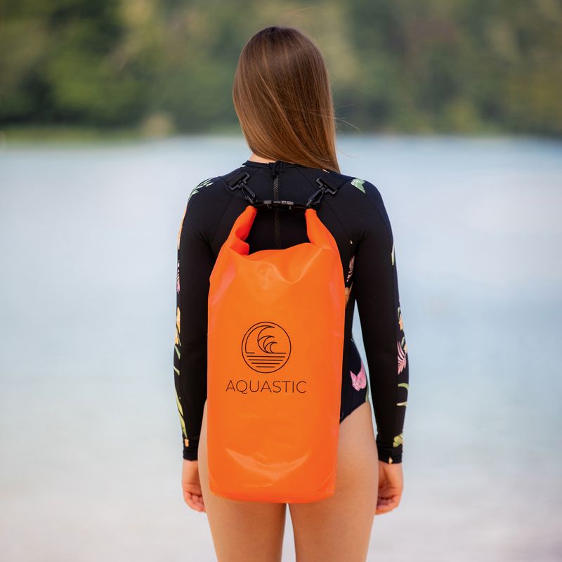 AQUASTIC WB30 30L sac impermeabil portocaliu HT-2225-4 6