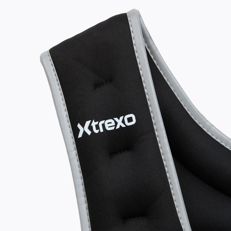 XTREXO gilet de antrenament cu greutăți negru WV-10 4
