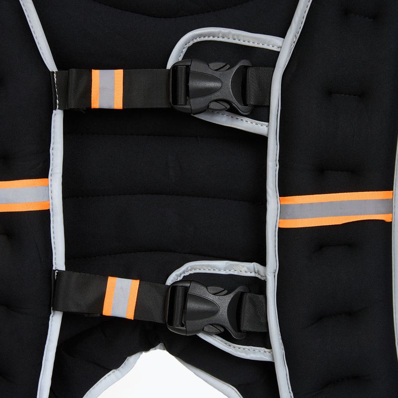 XTREXO gilet de antrenament cu greutăți negru WV-10 4
