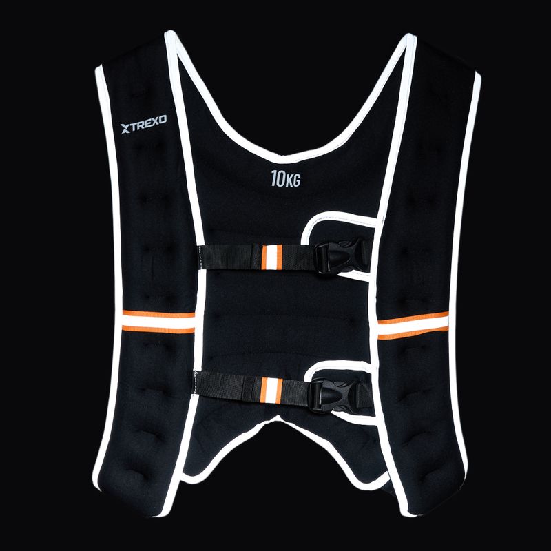 XTREXO gilet de antrenament cu greutăți negru WV-10 6