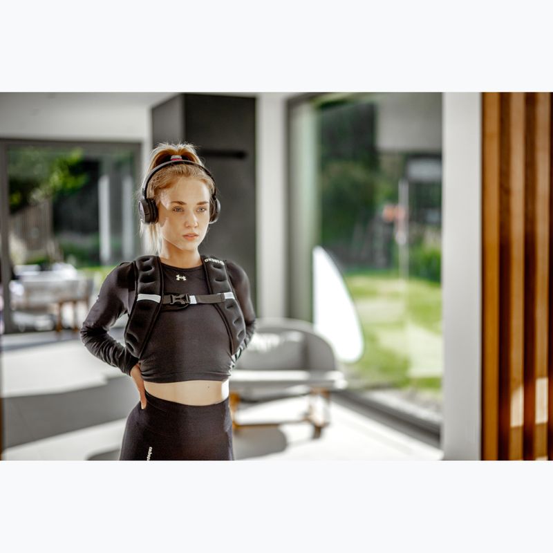 XTREXO veste de antrenament cu greutăți negru WV-05 3