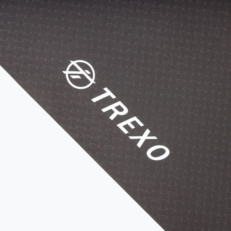 Covoraș de yoga TREXO TPE 6 mm negru YM-T01C 3