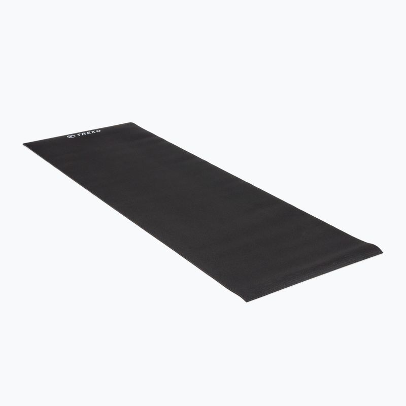 XTREXO PVC 6 mm yoga mat negru YM-P01C