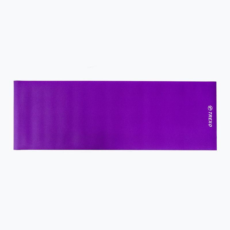 Covoraș de yoga TREXO PVC 6 mm violet YM-P01F 2