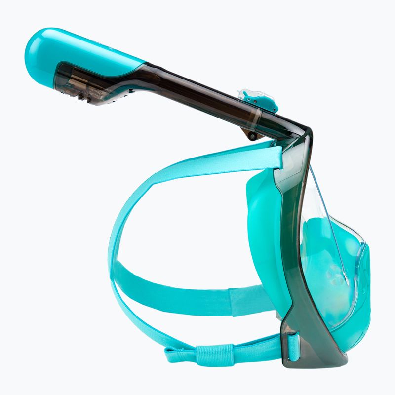 Mască integrală de snorkeling AQUASTIC albastră SMA-01SN 6