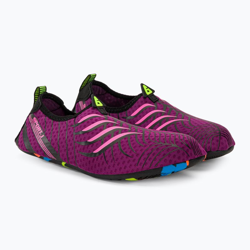 AQUASTIC Aqua pantofi de apă mov WS008 7