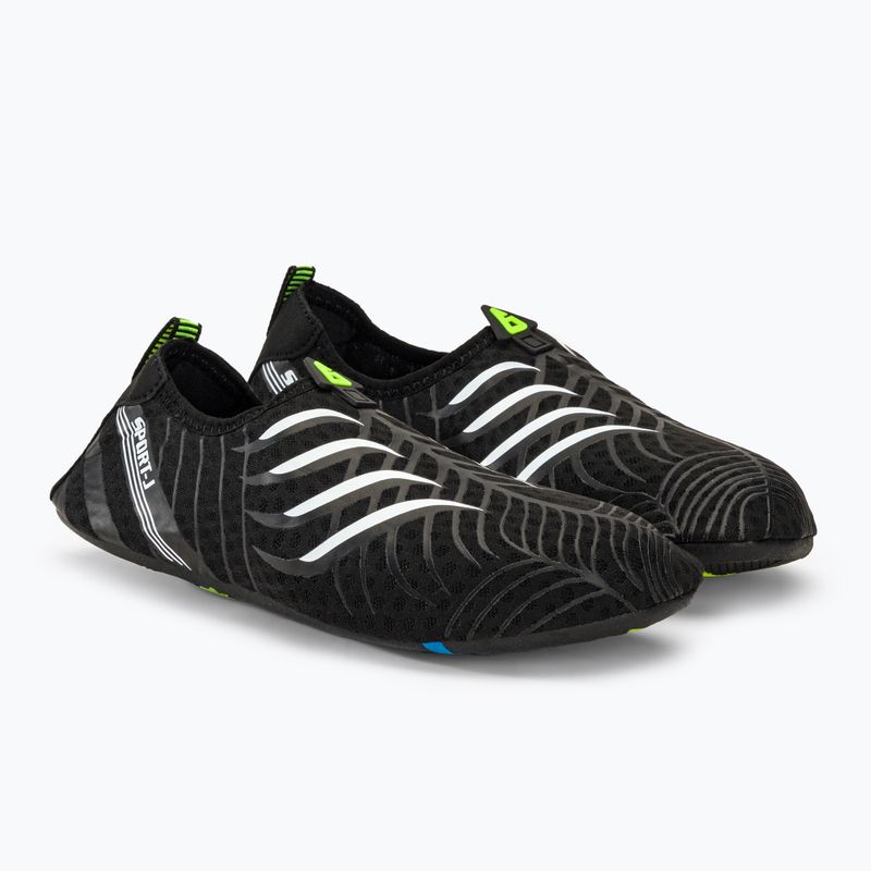 AQUASTIC Pantofi de apă Aqua negru WS049 9