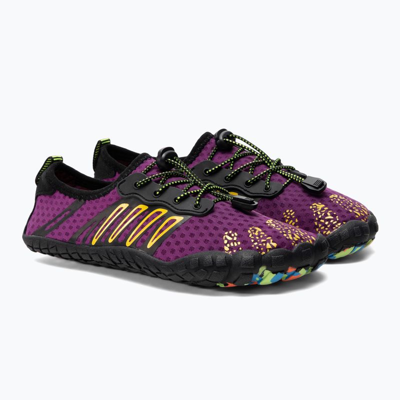 AQUASTIC Aqua pantofi de apă mov WS120 8