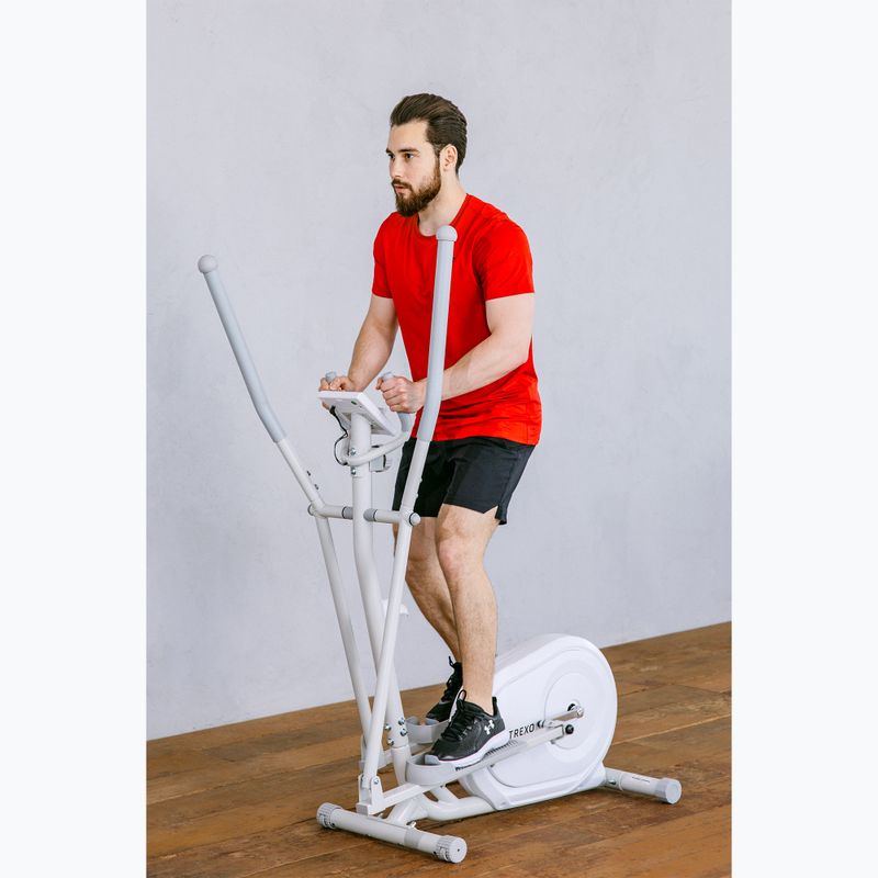 Bicicletă eliptică XTREXO alb ET300 7