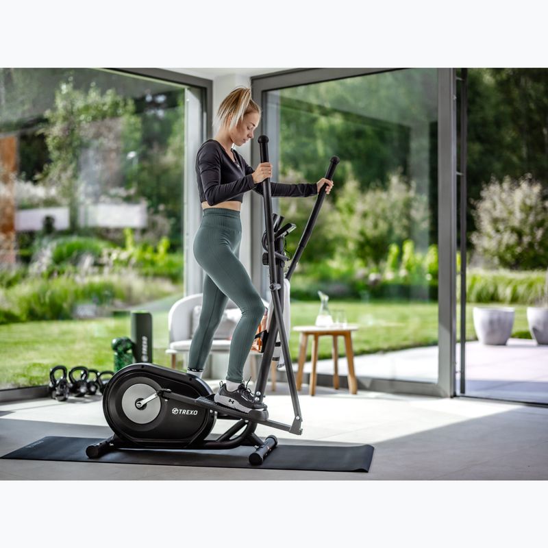 Bicicletă eliptică XTREXO negru ET300 5