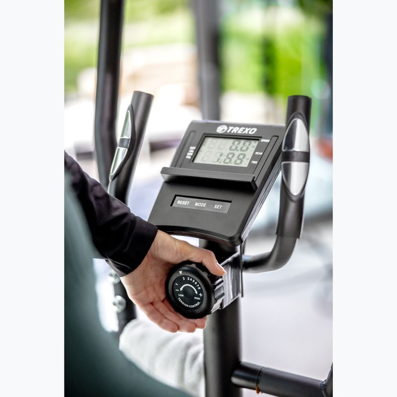 Bicicletă eliptică XTREXO negru ET300 7