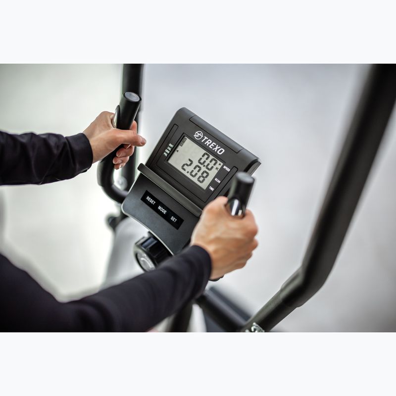 Bicicletă eliptică XTREXO negru ET300 8