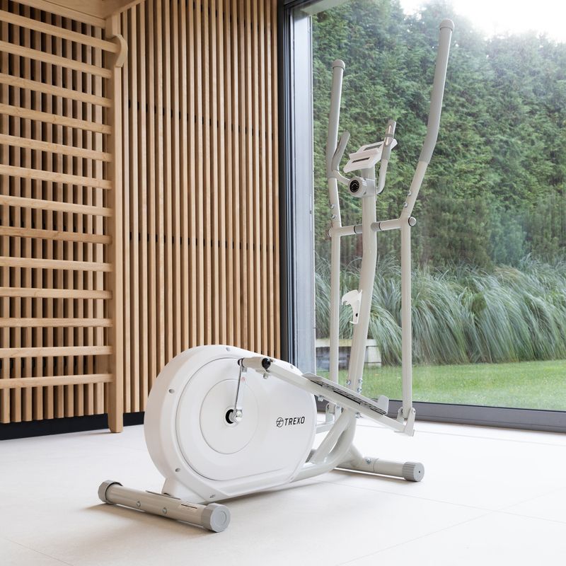 Bicicletă eliptică XTREXO alb ET500 10