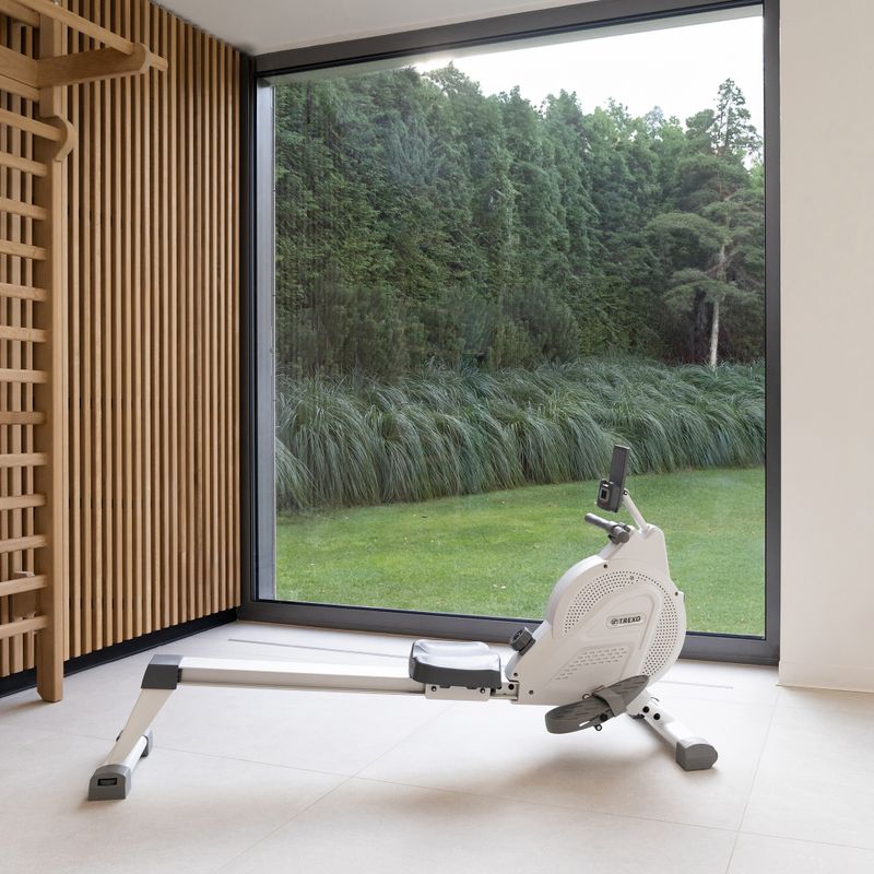 Mașină de vâslit XTREXO alb RM100 5