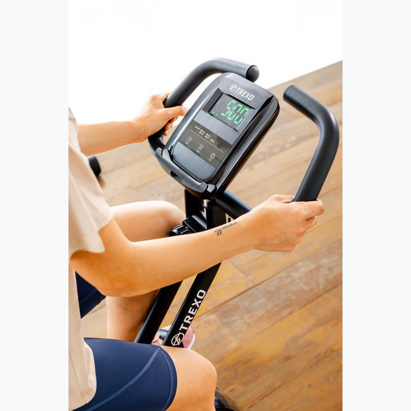 Bicicletă staționară XTREXO Hex neagră EB-H01 7