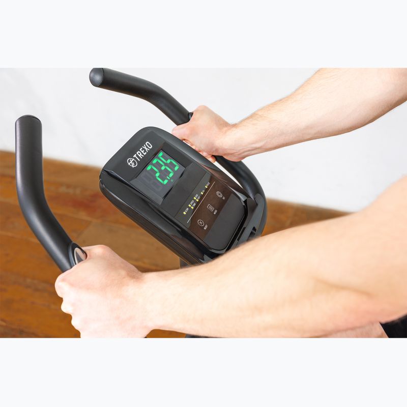 Bicicletă staționară XTREXO Hex neagră EB-H02 6