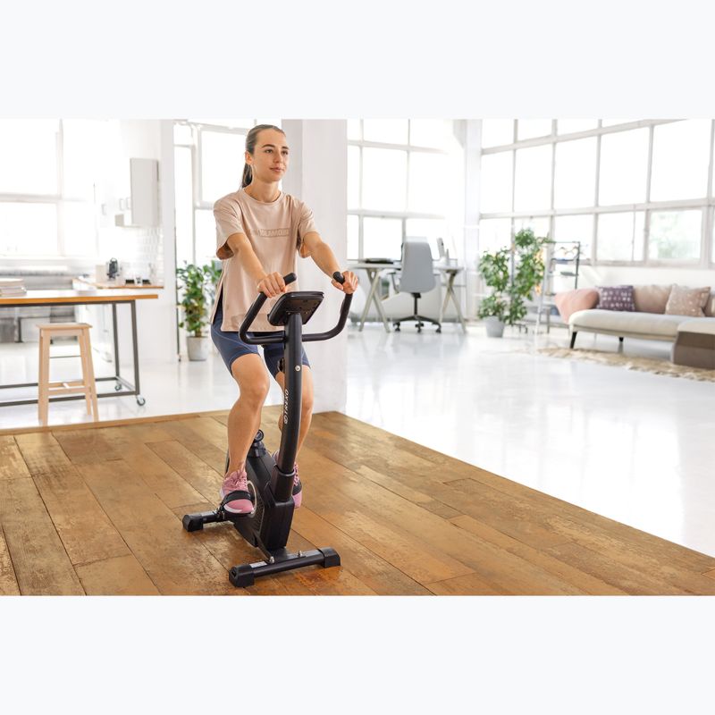 Bicicletă staționară XTREXO Hex neagră EB-H02 10