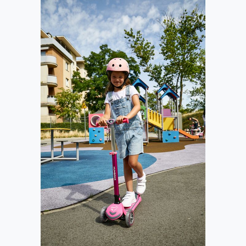 Cască de bicicletă pentru copii ATTABO K100 roz AH-K100 11