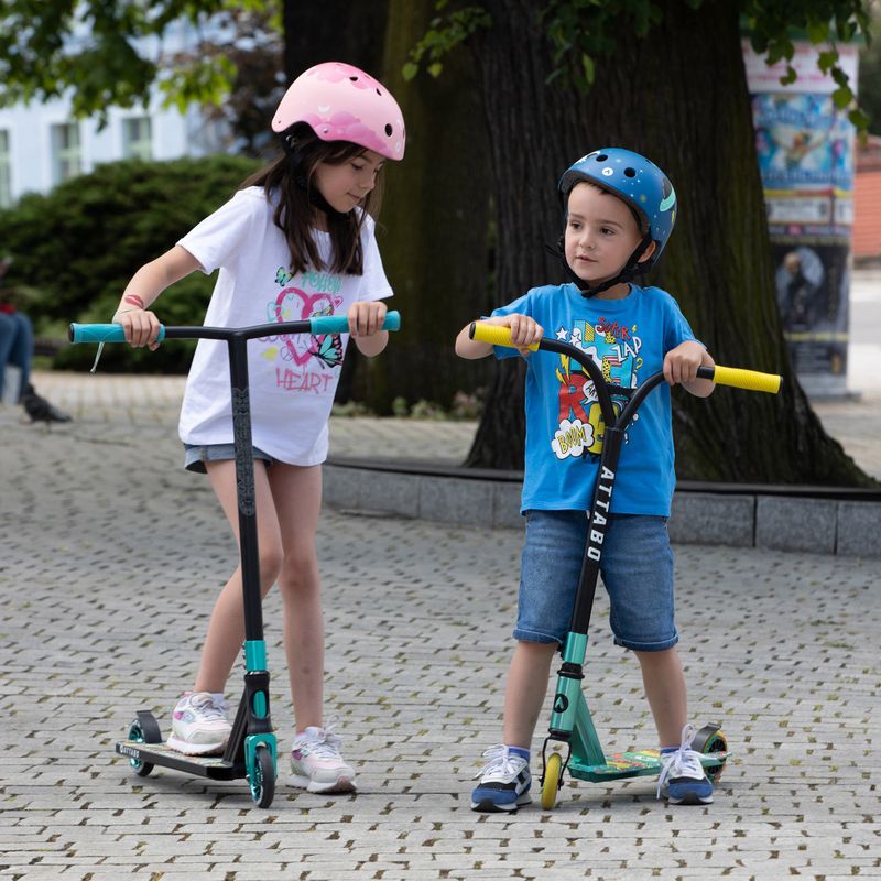 Cască de bicicletă pentru copii ATTABO K100 albastru AH-K100 14