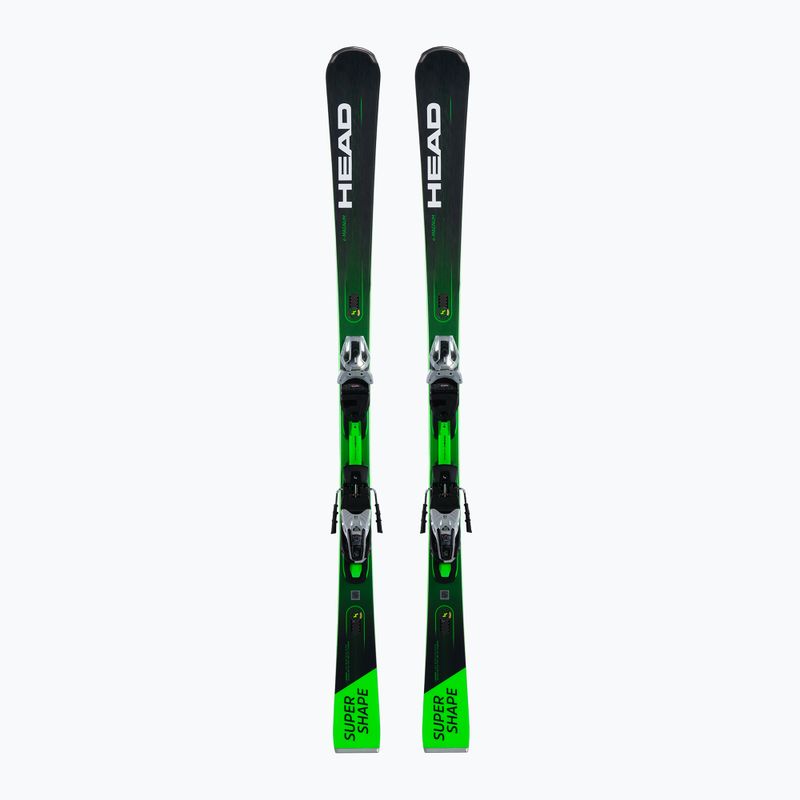 schiuri de coborâre HEAD Supershape e-Magnum SW SF-PR+Protector PR 13 verde 313301/100880 downhill