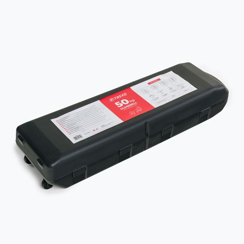 Set de gantere cu bară XTREXO 50 kg DK50 19