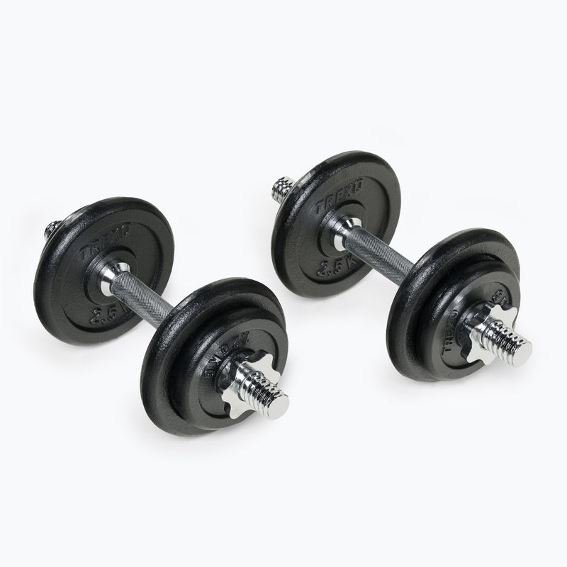 Set de gantere XTREXO 20 kg DK20 3