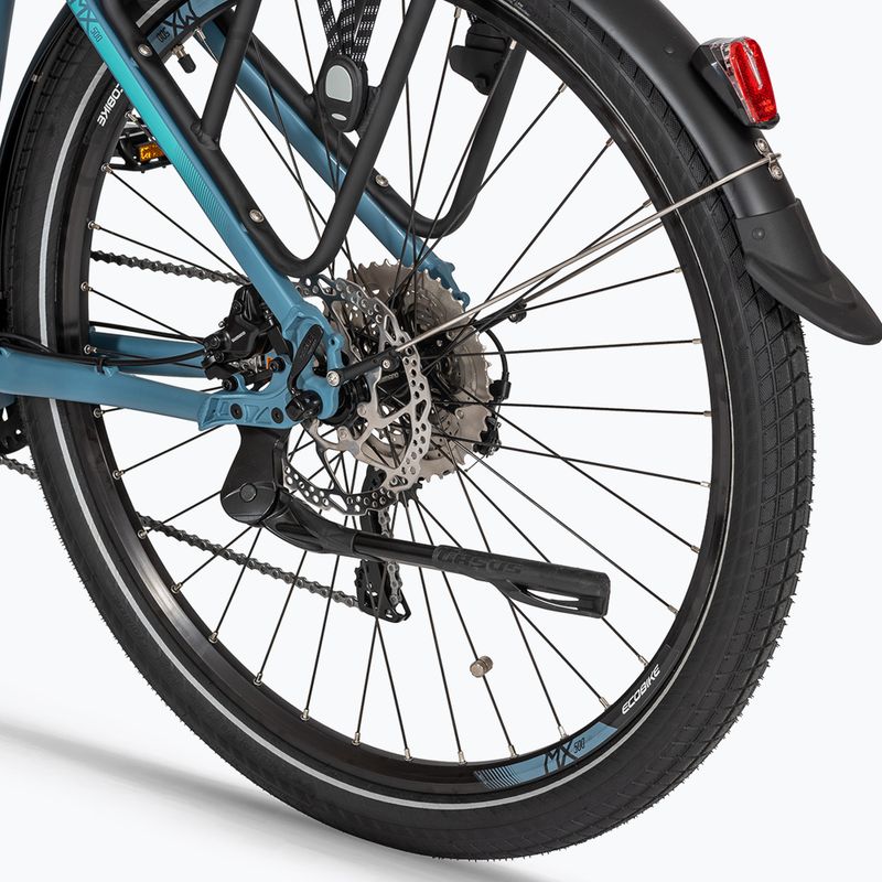 Bicicletă electrică EcoBike MX500/13Ah X500 48V Greenway albastră 1010307 6