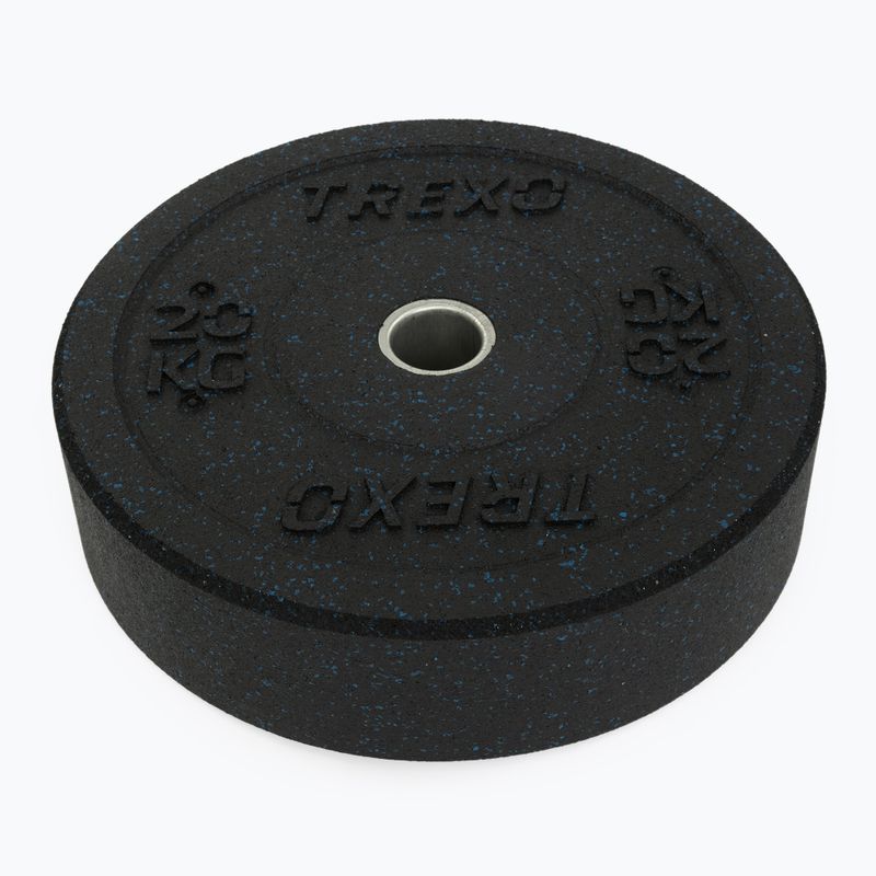 Greutate bumper de olimpiadă TREXO neagră TRX-BMP020 20 kg