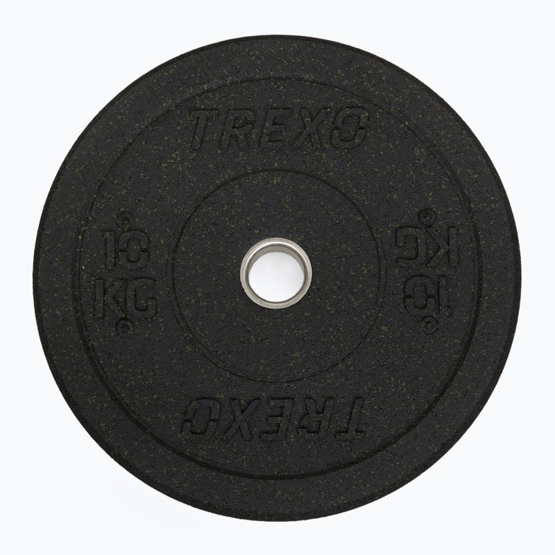Greutate bumper de olimpiadă XTREXO neagră TRX-BMP010 10 kg 3